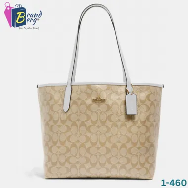 C.O.A.C.H Signature Canvas City Tote Bag
