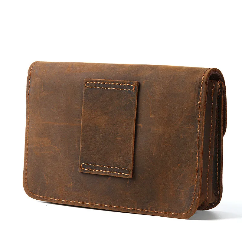 Cool Leather Belt Pouches for Men Waist Bag BELT BAG For Men