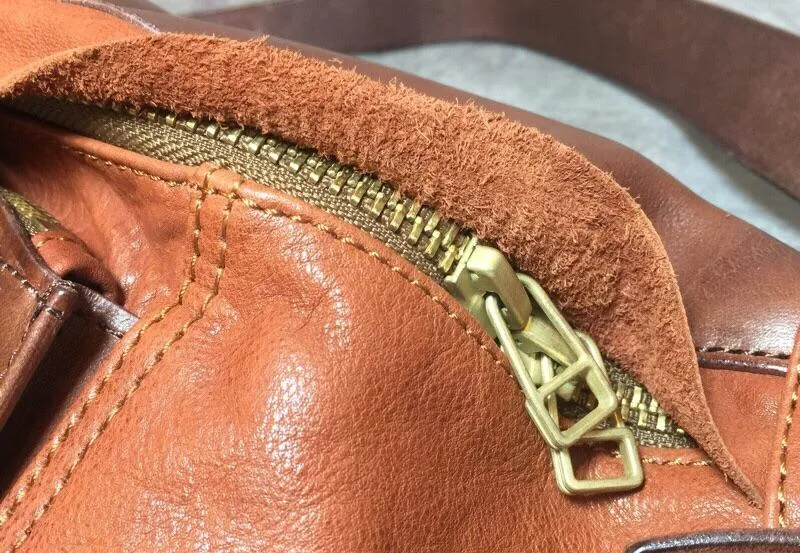 Cool Leather Mens FANNY PACK MENS WAIST BAG HIP PACK BELT BAG FOR MEN