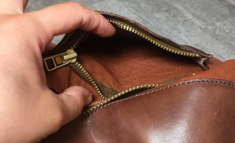 Cool Leather Mens FANNY PACK MENS WAIST BAG HIP PACK BELT BAG FOR MEN