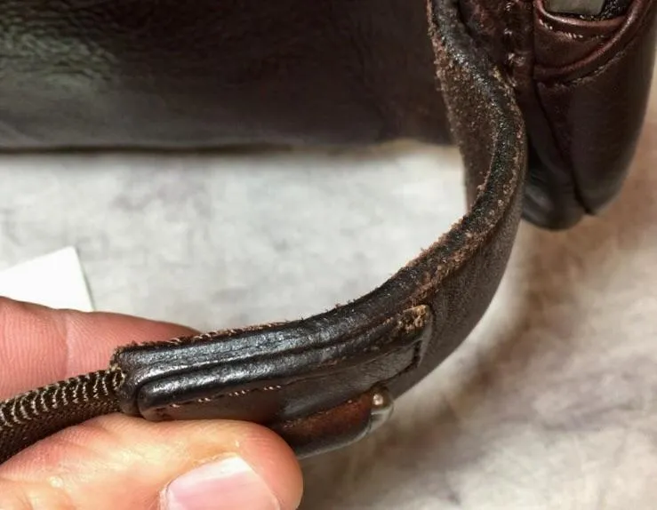 Cool Leather Mens FANNY PACK MENS WAIST BAG HIP PACK BELT BAG FOR MEN