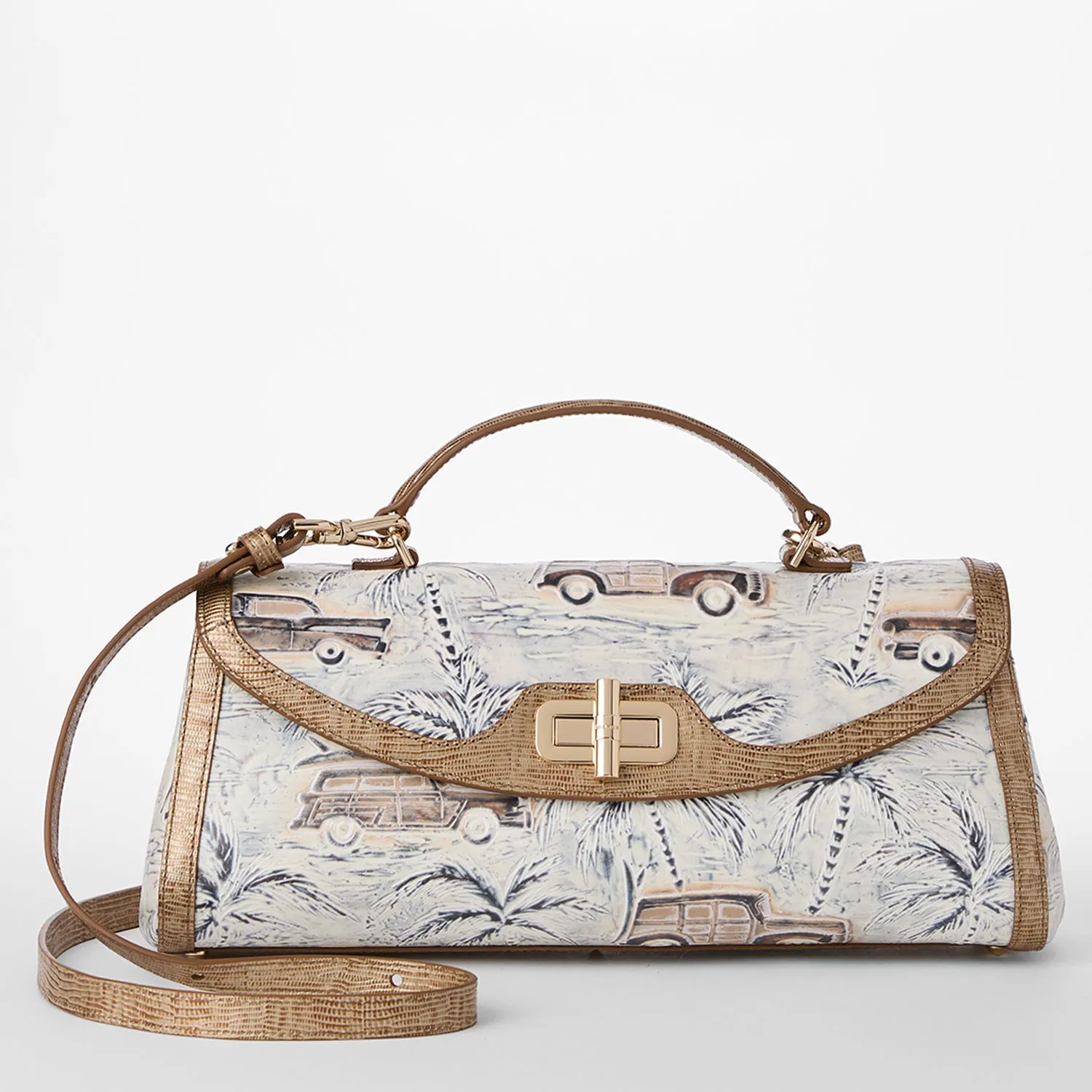 Dayan Satchel Ivory Copa Cabana
