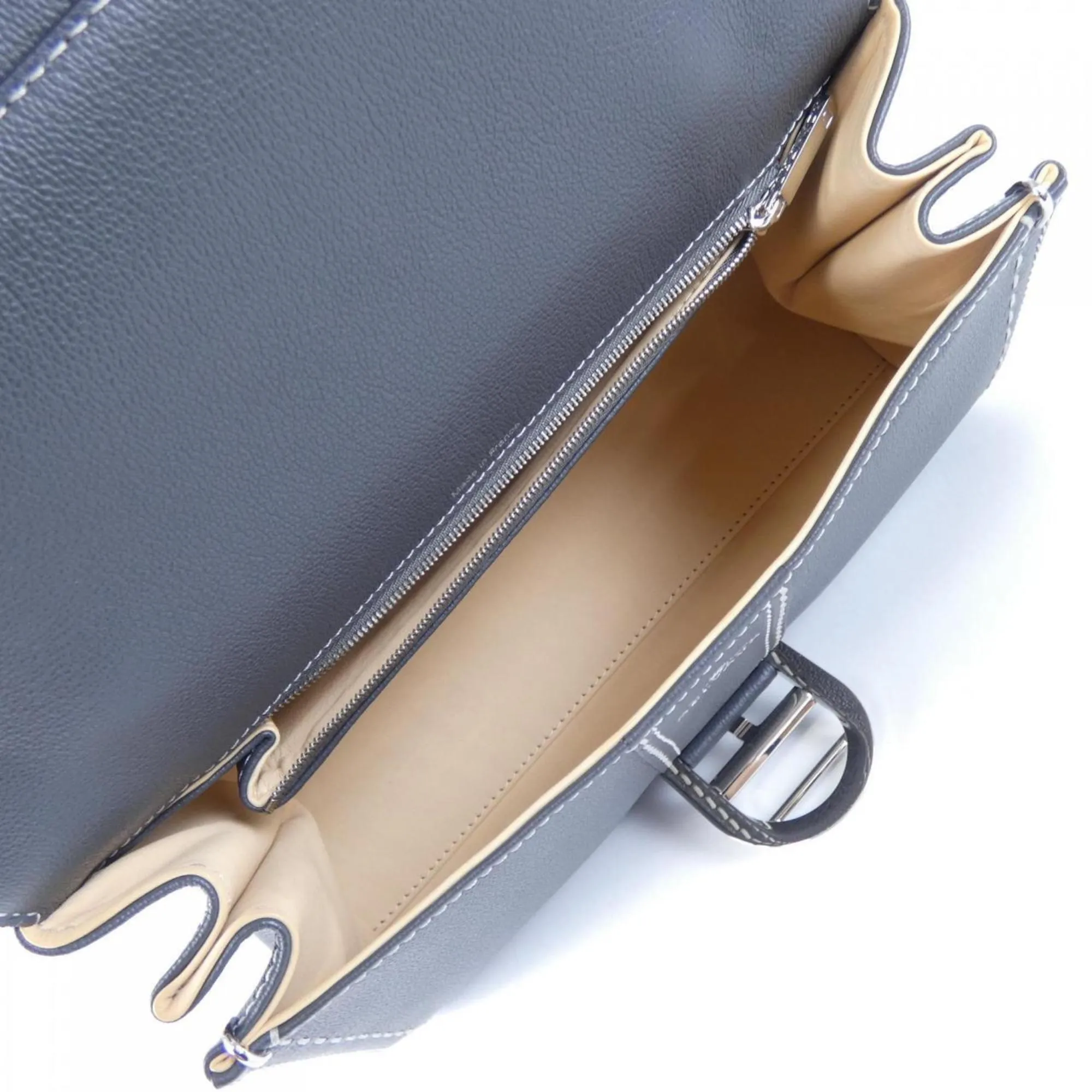 Delvaux Leather Handbag (Pre-Owned)