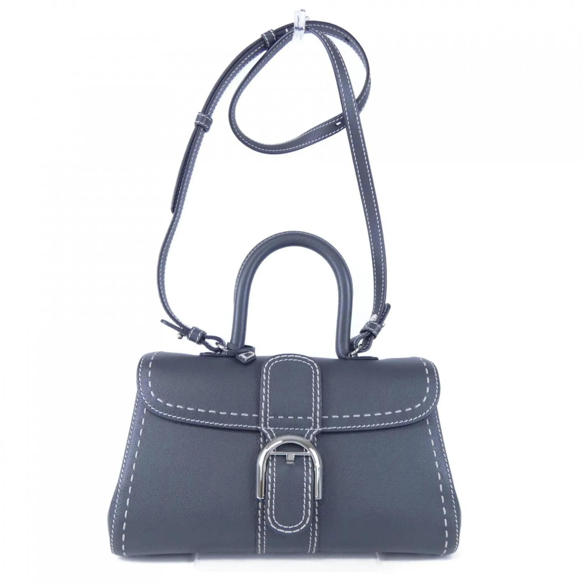 Delvaux Leather Handbag (Pre-Owned)