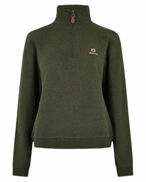 Dubarry Womens Castlemartyr Quarter Zip Sweatshirt