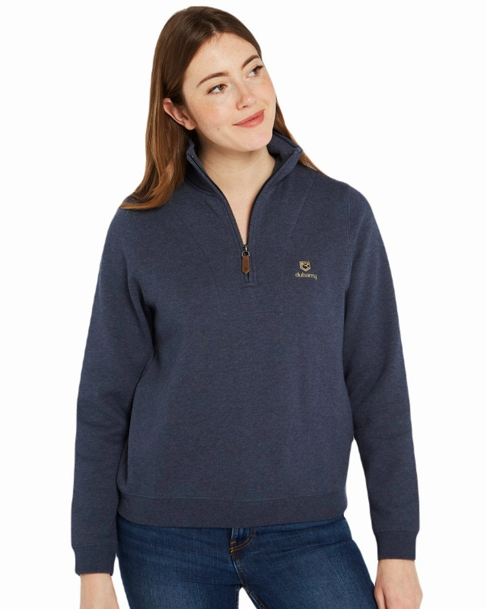 Dubarry Womens Castlemartyr Quarter Zip Sweatshirt