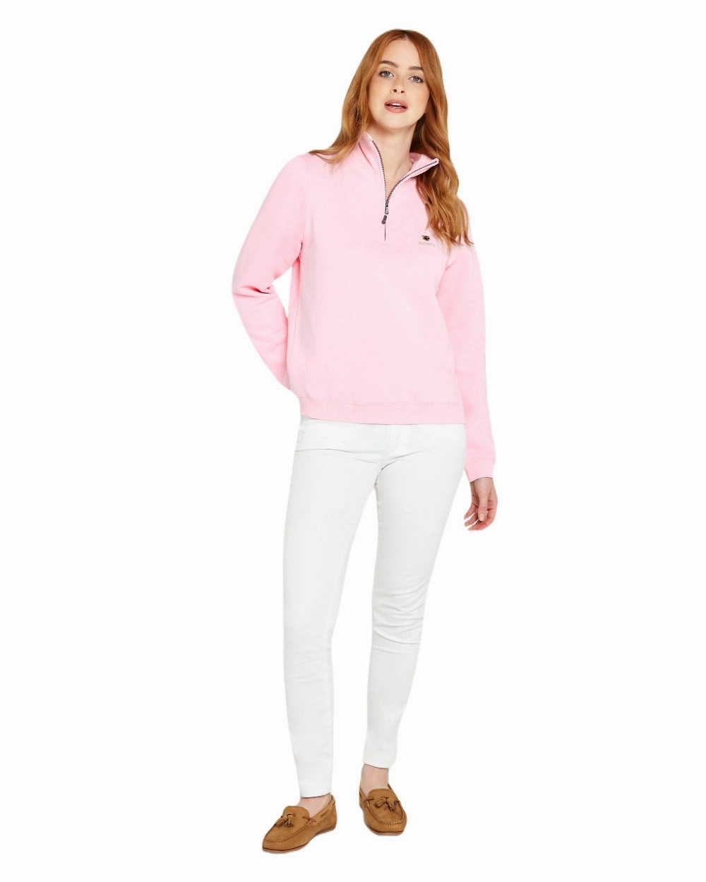 Dubarry Womens Castlemartyr Quarter Zip Sweatshirt