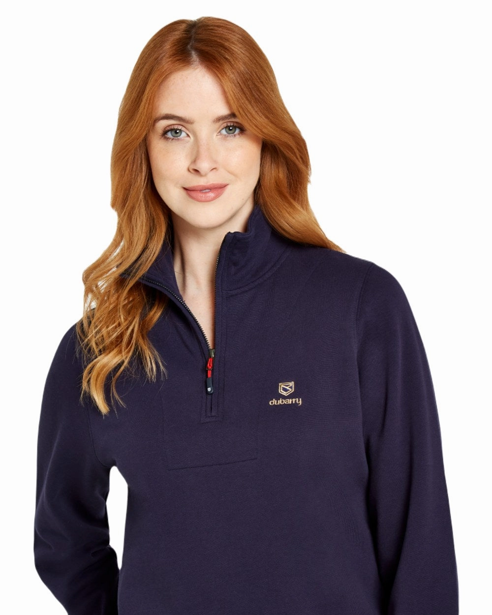 Dubarry Womens Castlemartyr Quarter Zip Sweatshirt