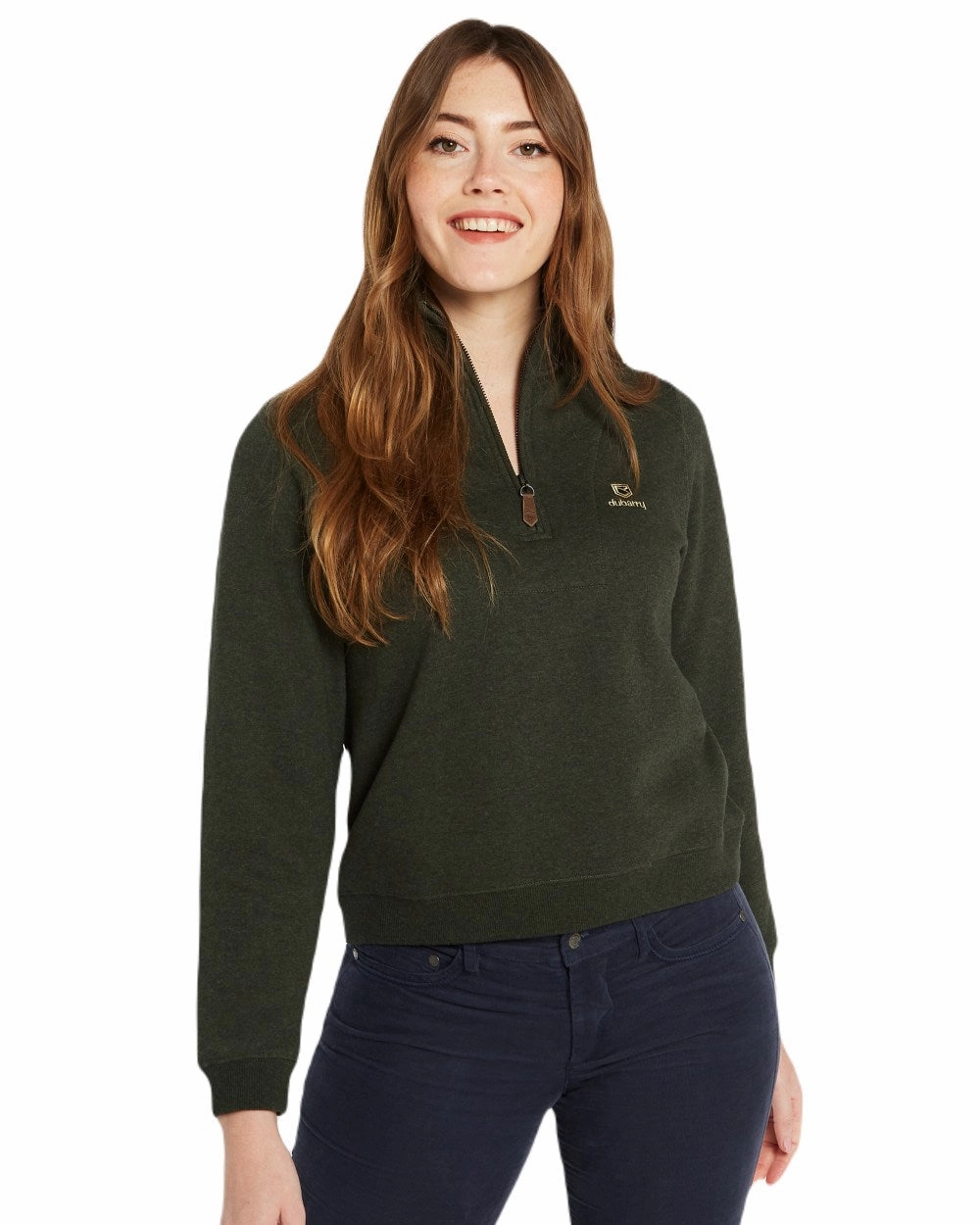 Dubarry Womens Castlemartyr Quarter Zip Sweatshirt