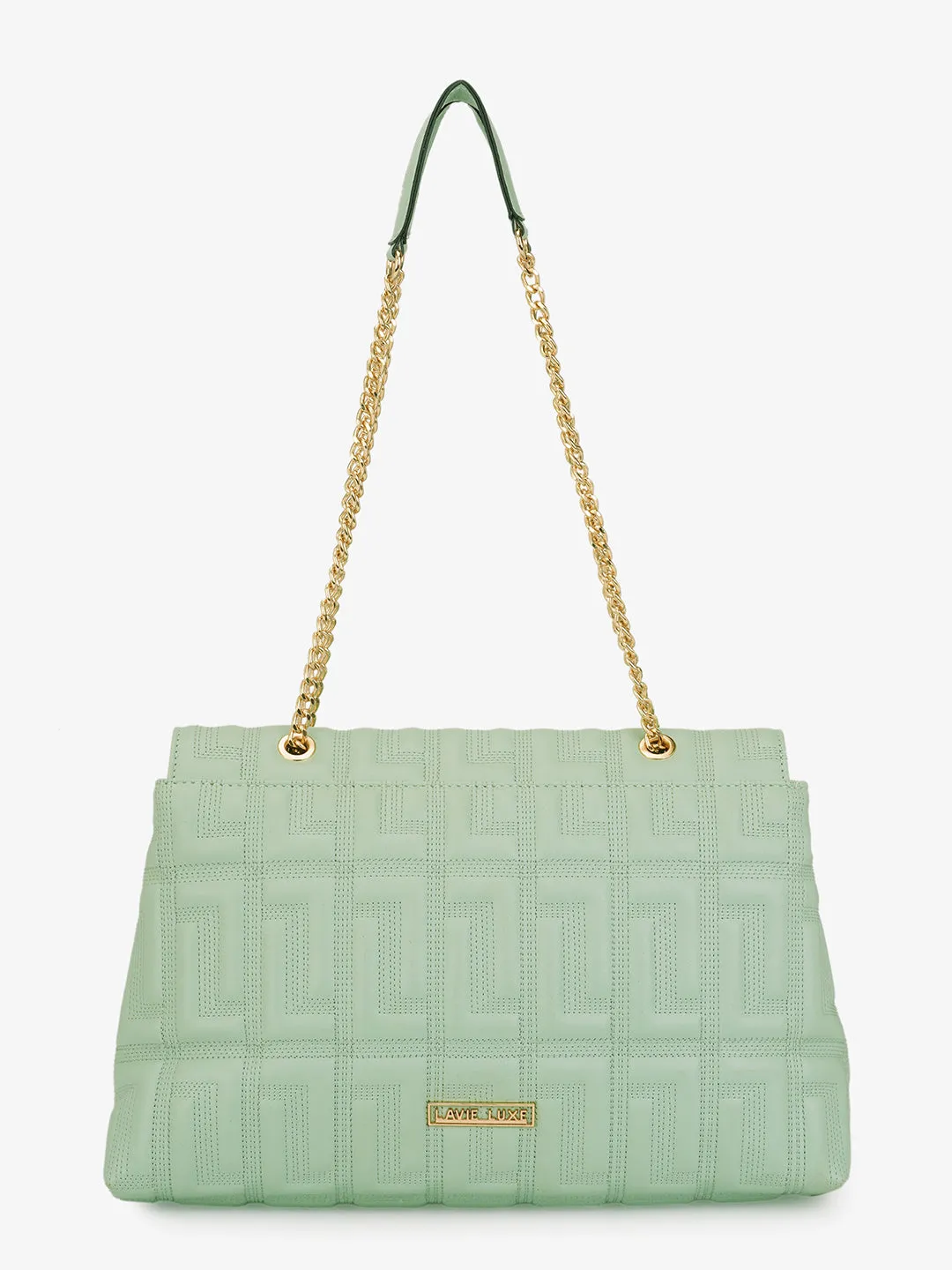 Edel Large Flap Satchel Bag
