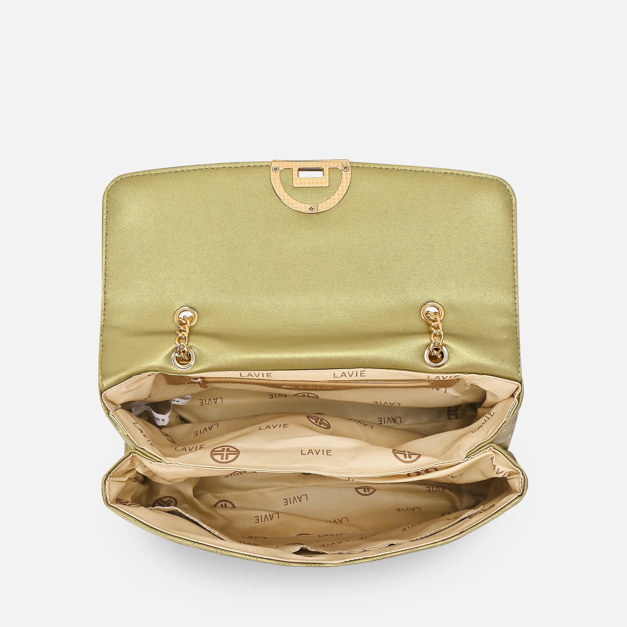 Edel Large Flap Satchel Bag