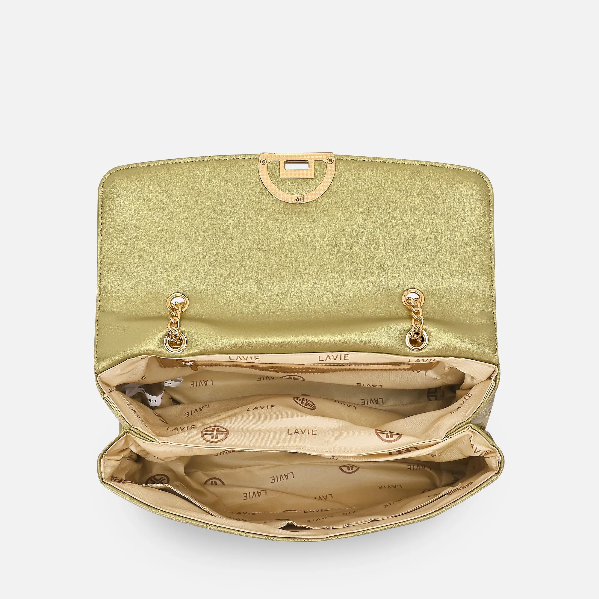 Edel Large Flap Satchel Bag