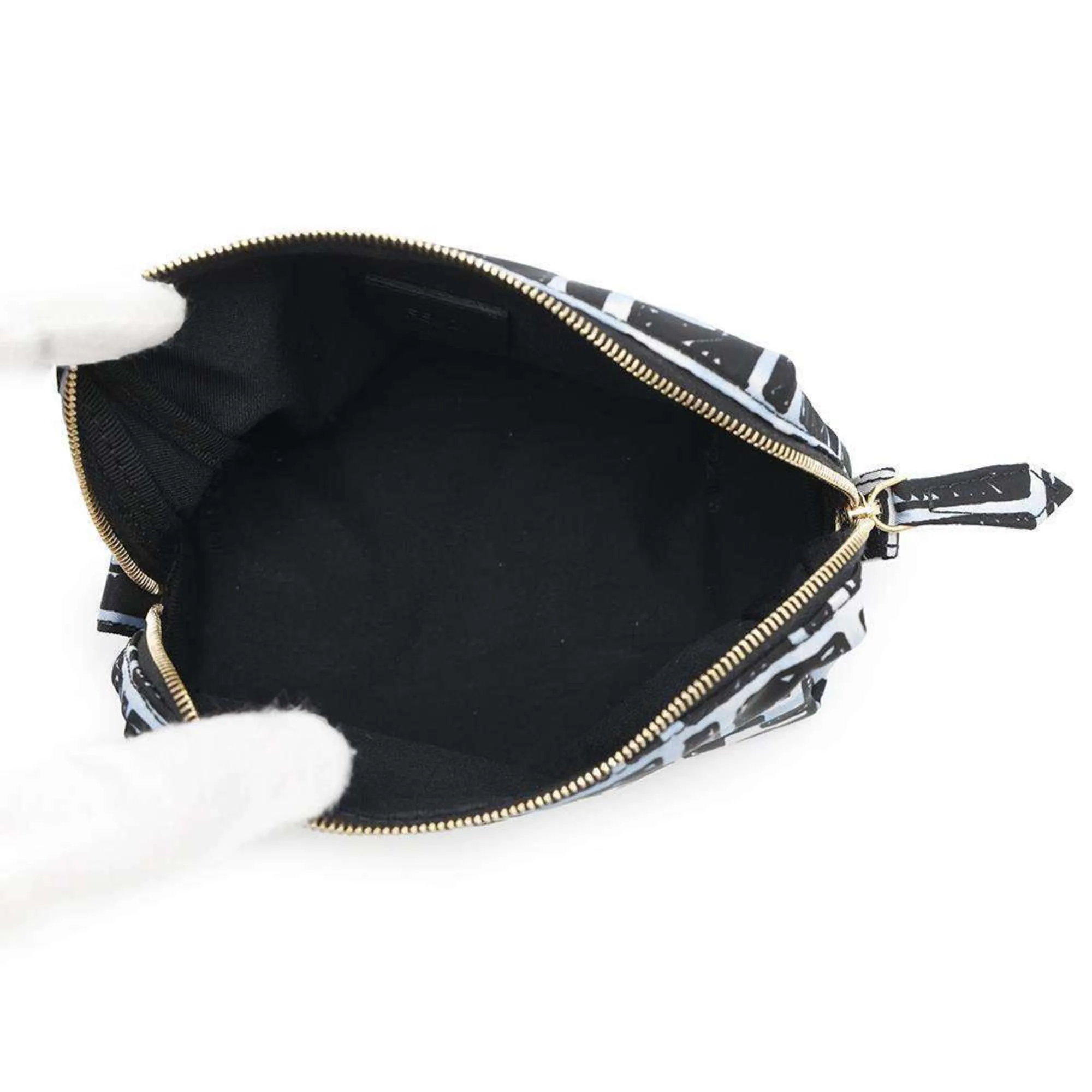 Fendi blue Polyamide Pouch (Pre-Owned)