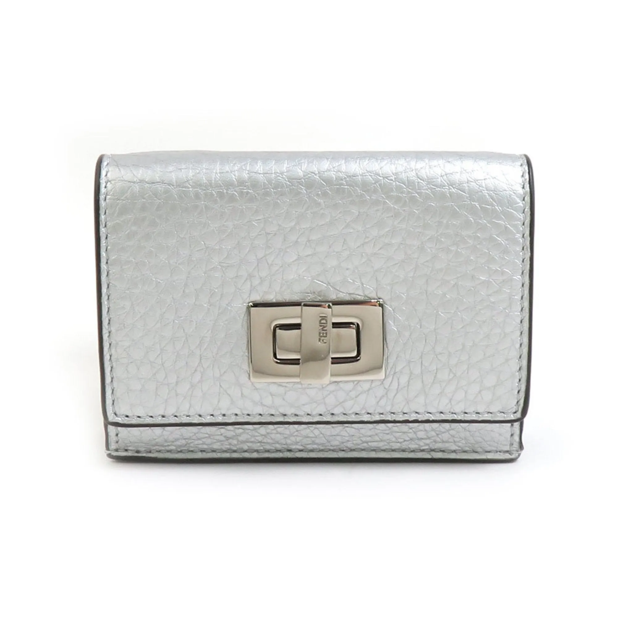 Fendi Leather Wallet (Tri-Fold) (Pre-Owned)