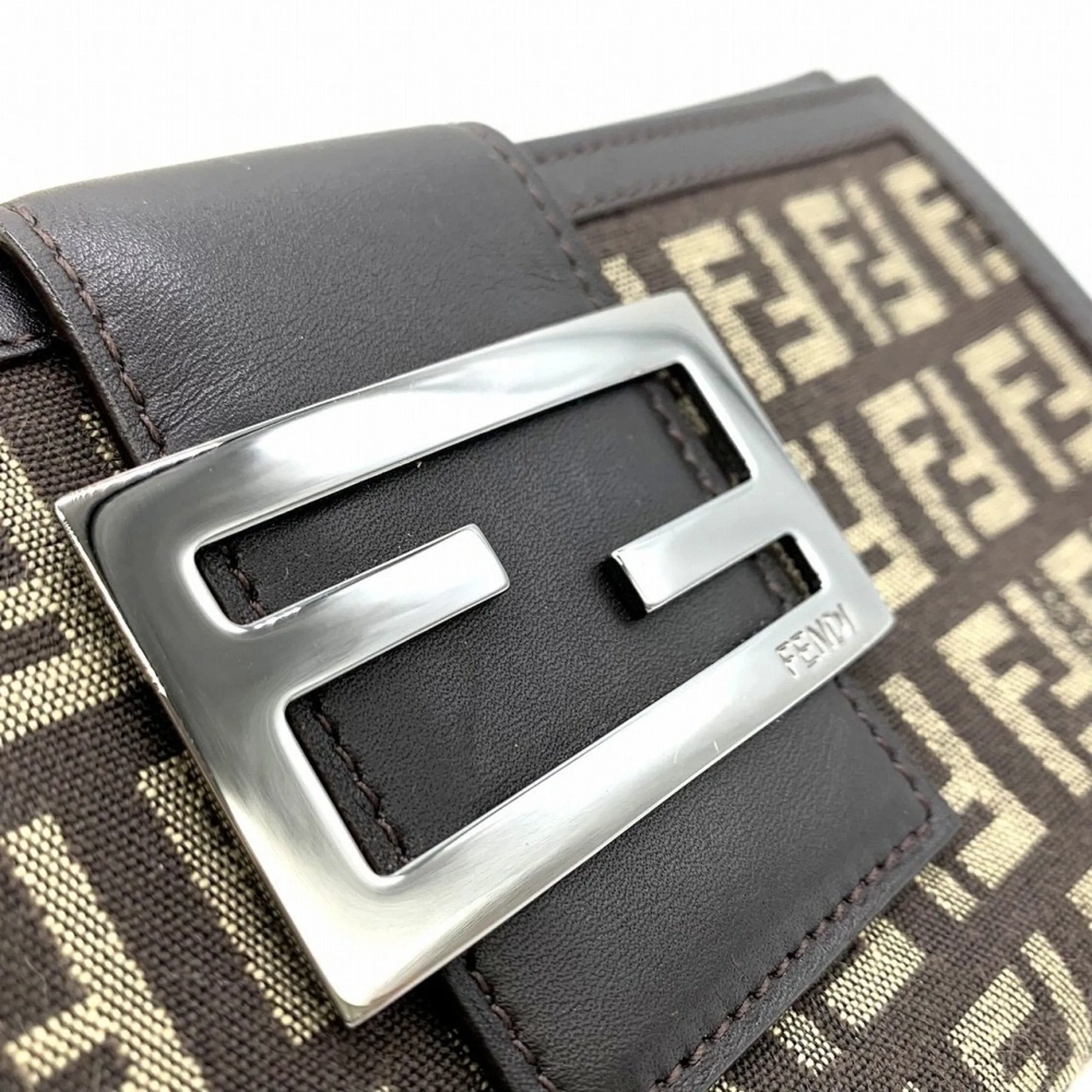 Fendi Zucchino Canvas Long Wallet (Bi-Fold) (Pre-Owned)