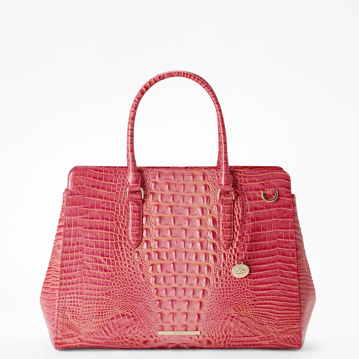 Finley Carryall Satchel Coral Snapdragon Melbourne