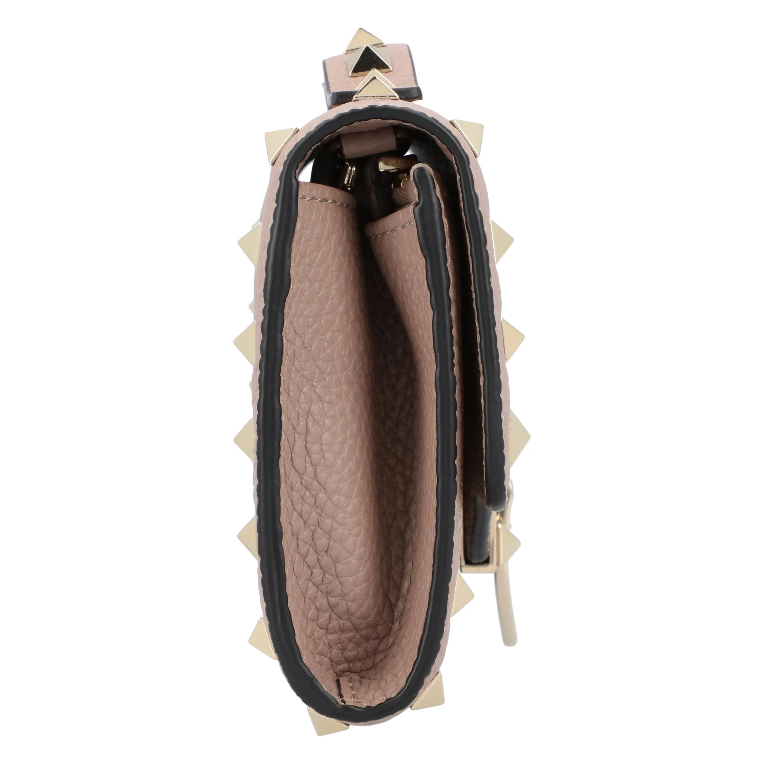 Garavani Rockstud Foldover Top Clutch Bag