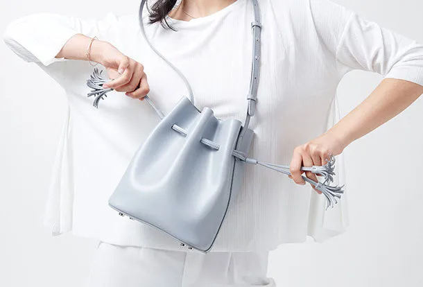 Genuine Leather bucket bag shoulder bag for women leather crossbody bag
