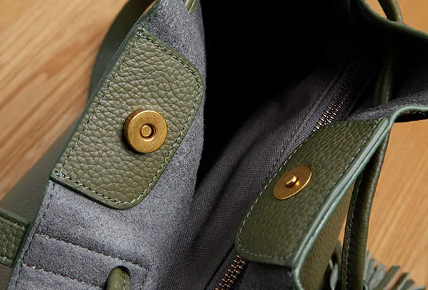 Genuine Leather Cute Women Bucket Bag Handbag Crossbody Bag Shoulder Bag Women Leather Purse