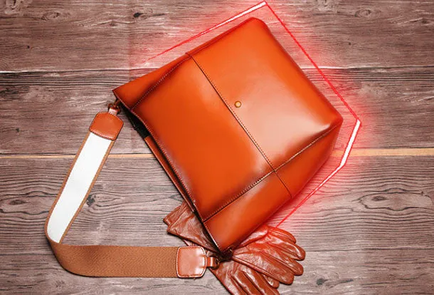 Genuine Leather tote shopper bucket bag shoulder bag for women