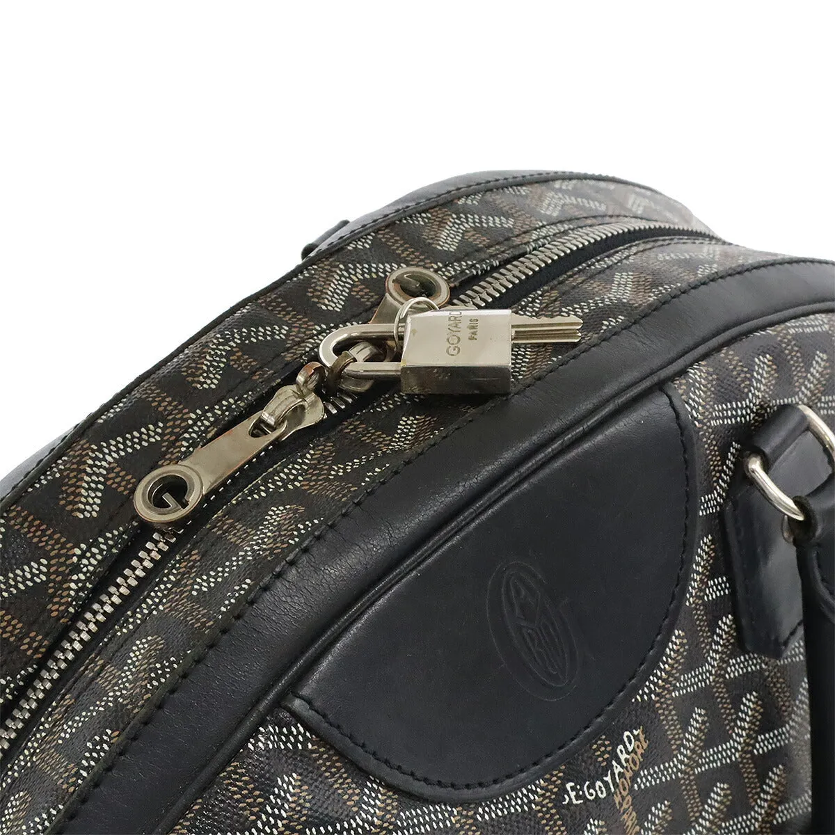 Goyard St. Jeanne GM Boston Bag PVC Leather