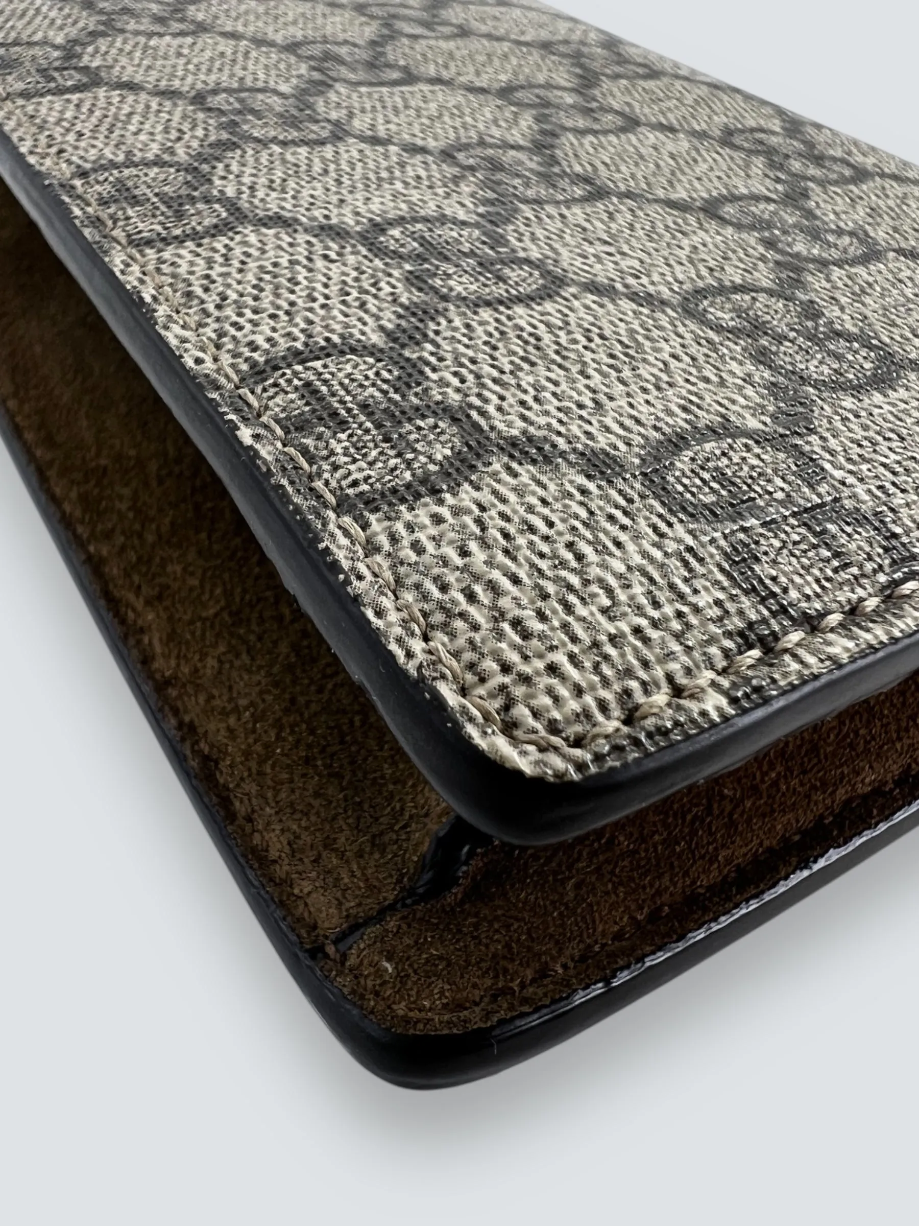 Gucci Monogram Canvas & Leather Dionysus Supermini