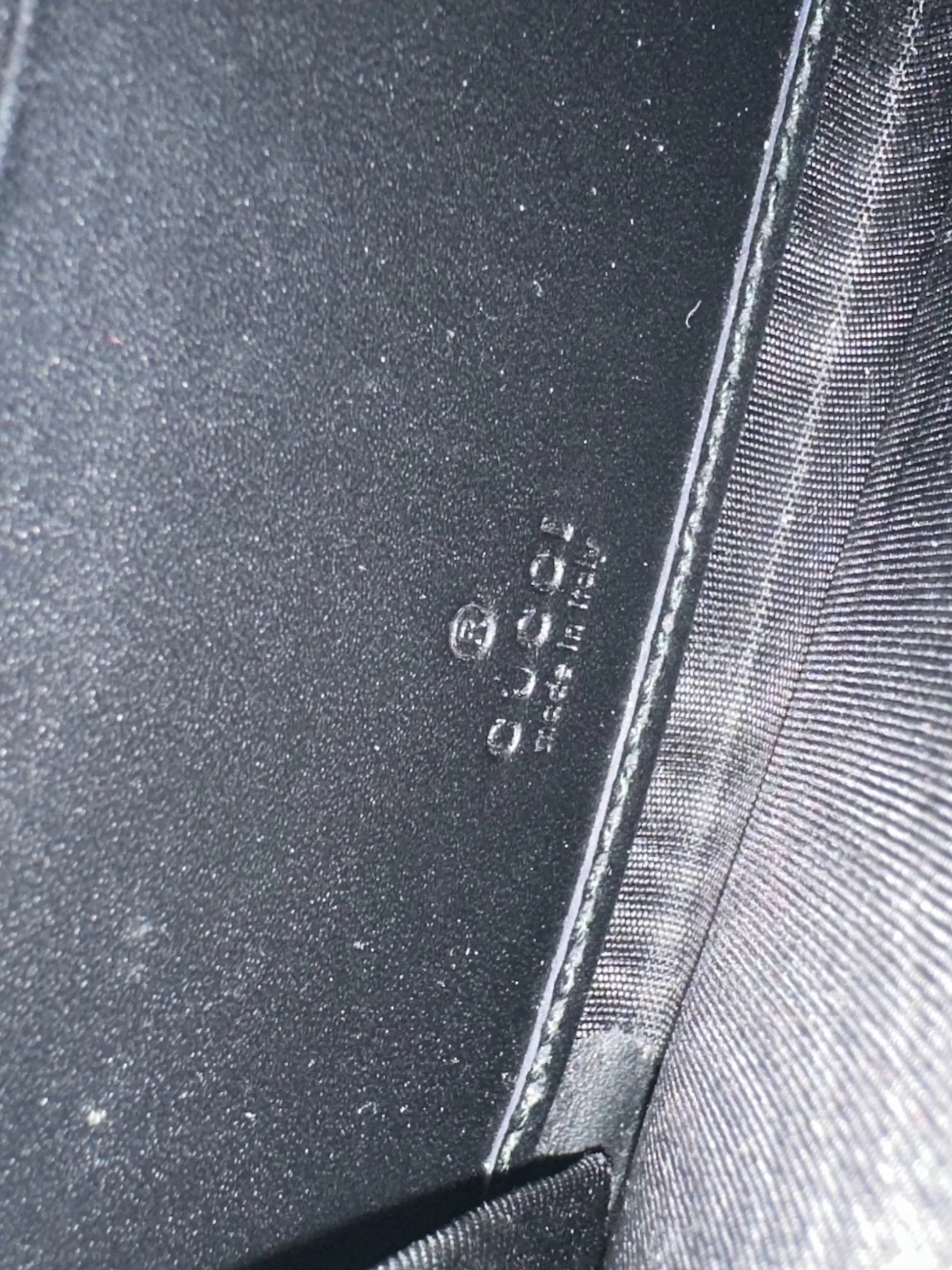 Gucci Night Courrier GG Supreme Zip Around Wallet