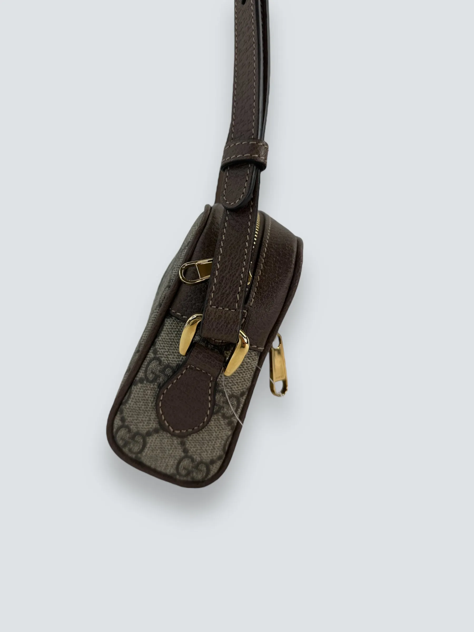 Gucci Small Monogram Canvas Supreme Ophidia Crossbody