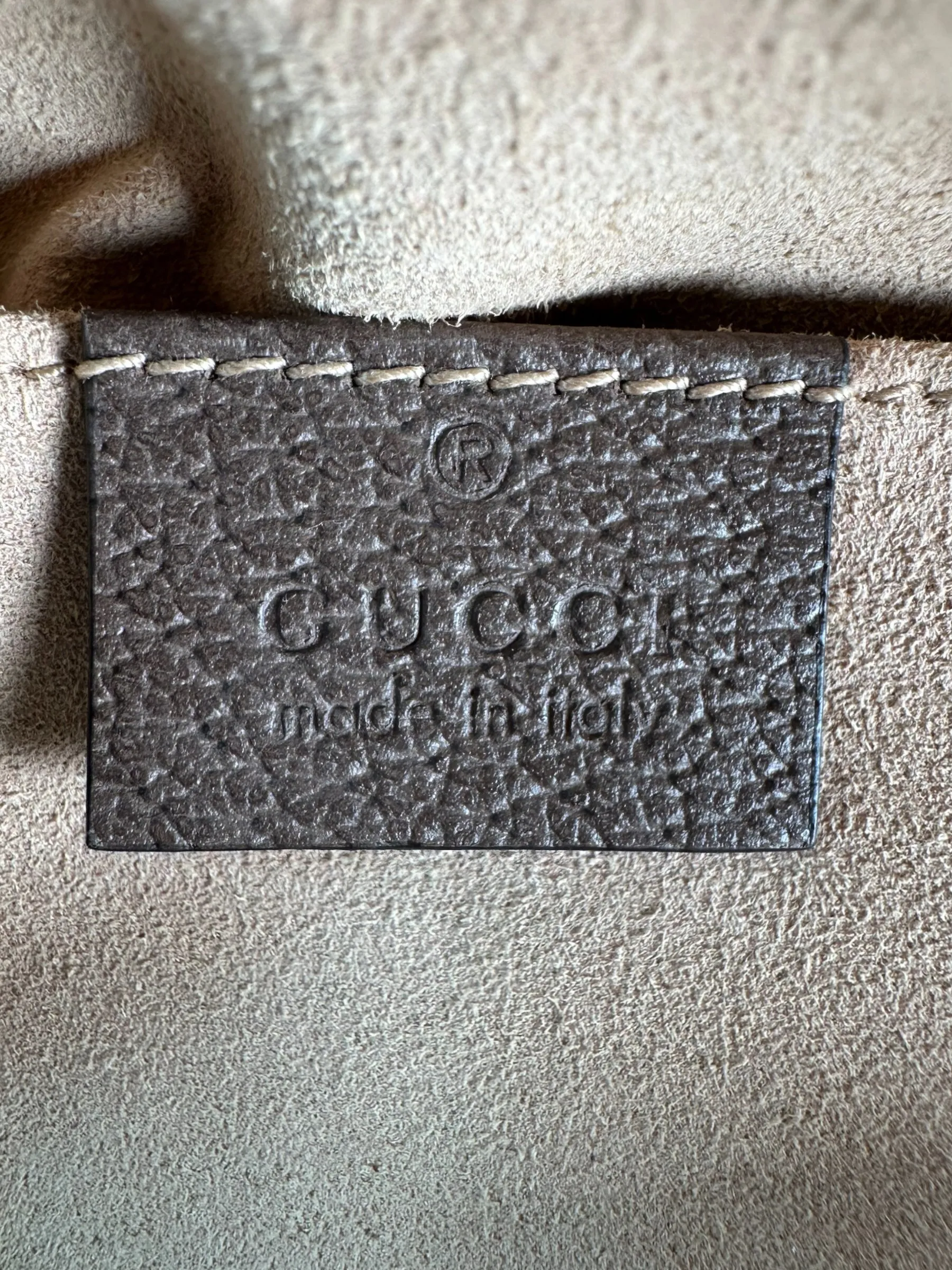 Gucci Small Monogram Canvas Supreme Ophidia Crossbody