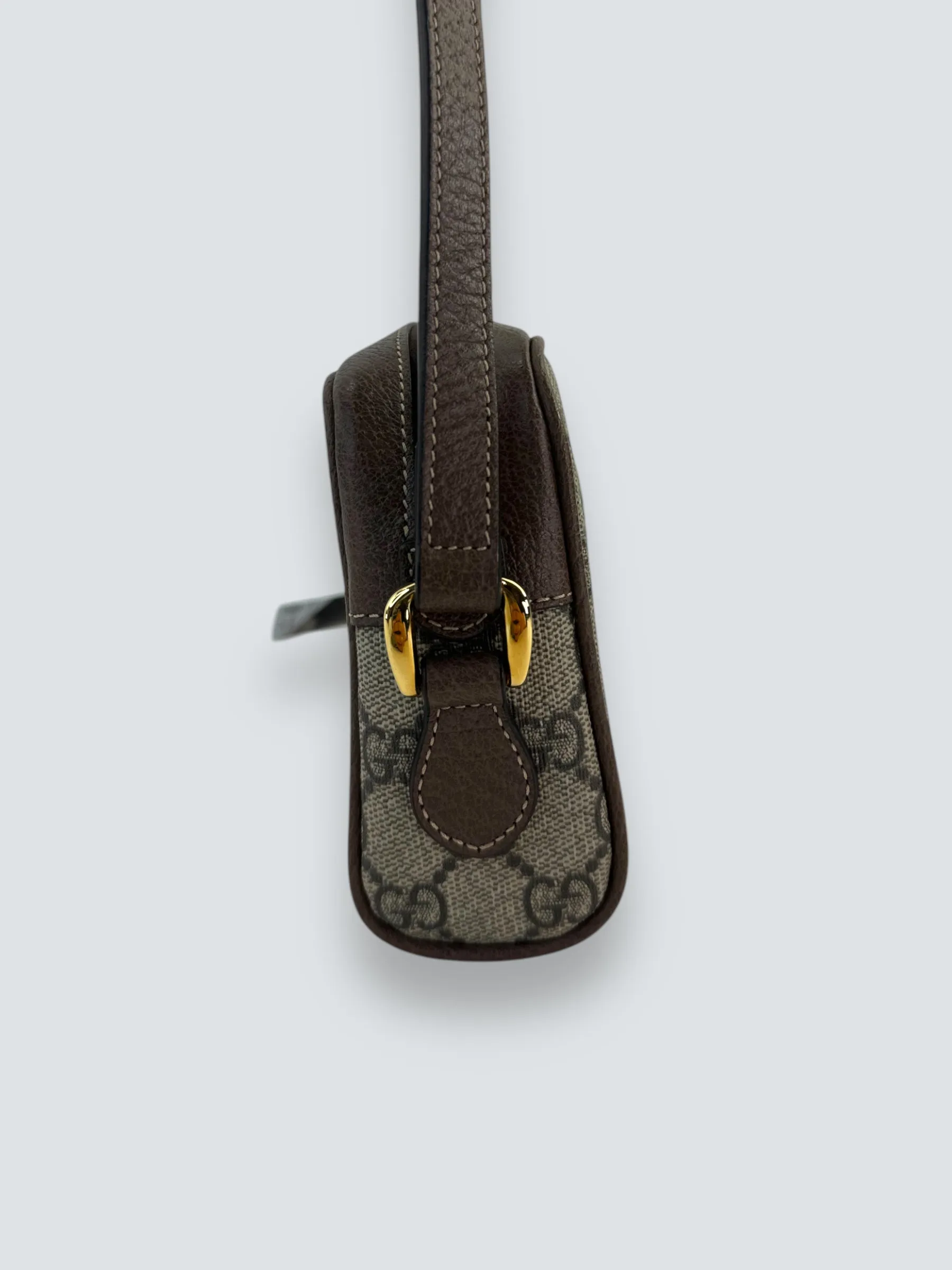 Gucci Small Monogram Canvas Supreme Ophidia Crossbody