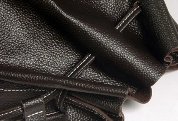 Handmade Leather bucket bag shoulder bag for women leather crossbody bag