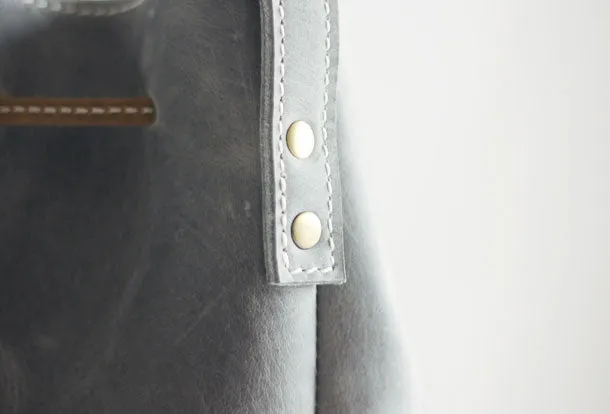 Handmade leather purse bucket phone bag shoulder bag cossbody bag purse women