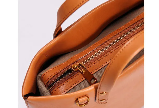 Handmade Leather Tote Purse Bucket Bag Handbag Shoulder Bag Large for Women Leather Shopper Bag