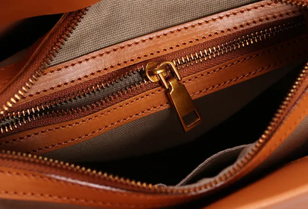 Handmade Leather Tote Purse Bucket Bag Handbag Shoulder Bag Large for Women Leather Shopper Bag