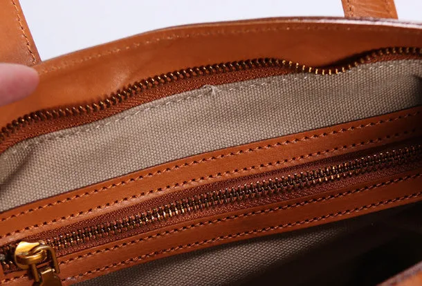 Handmade Leather Tote Purse Bucket Bag Handbag Shoulder Bag Large for Women Leather Shopper Bag