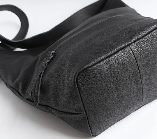 Handmade LEATHER WOMENs Bucket Crossbody Purse Barrel SHOULDER BAG FOR WOMEN