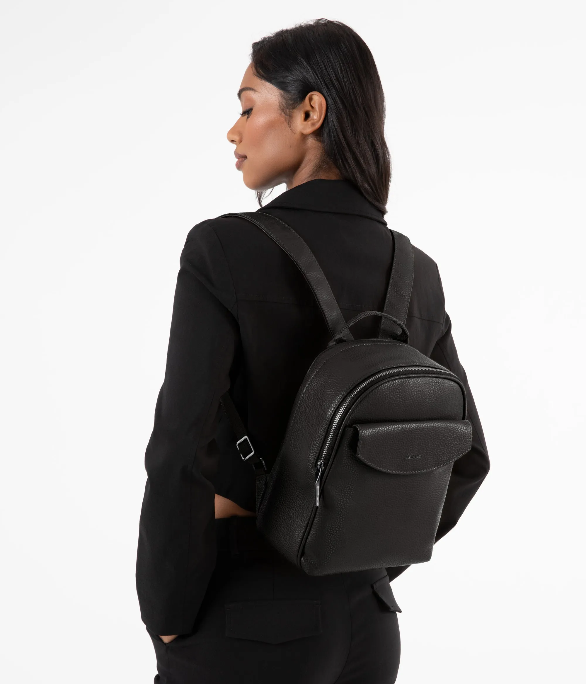 HARLEM Small Vegan Backpack - Purity