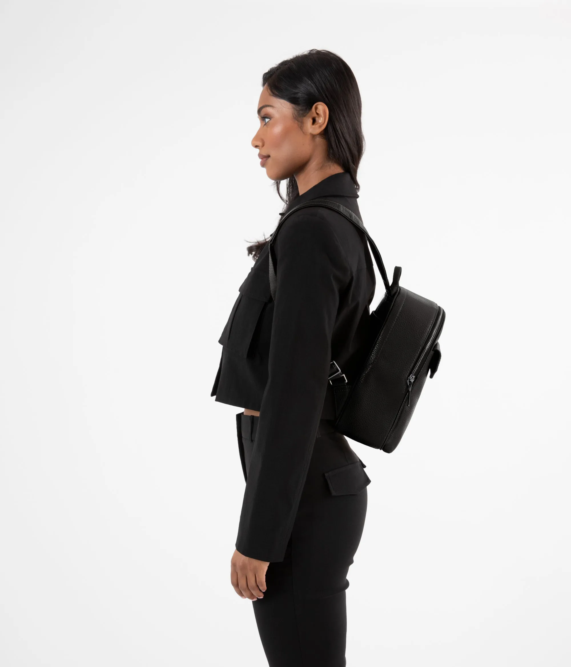 HARLEM Small Vegan Backpack - Purity