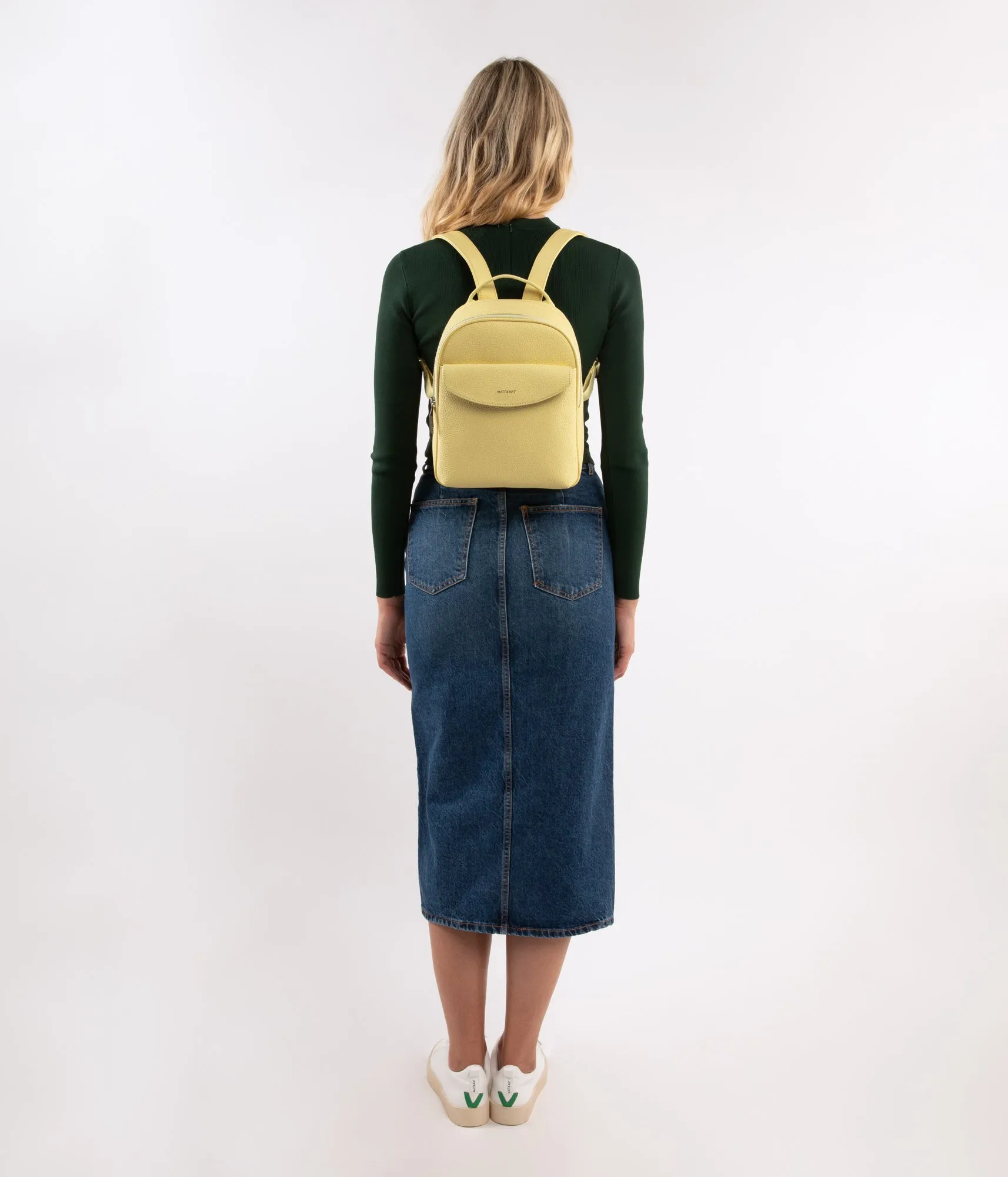 HARLEM Small Vegan Backpack - Purity