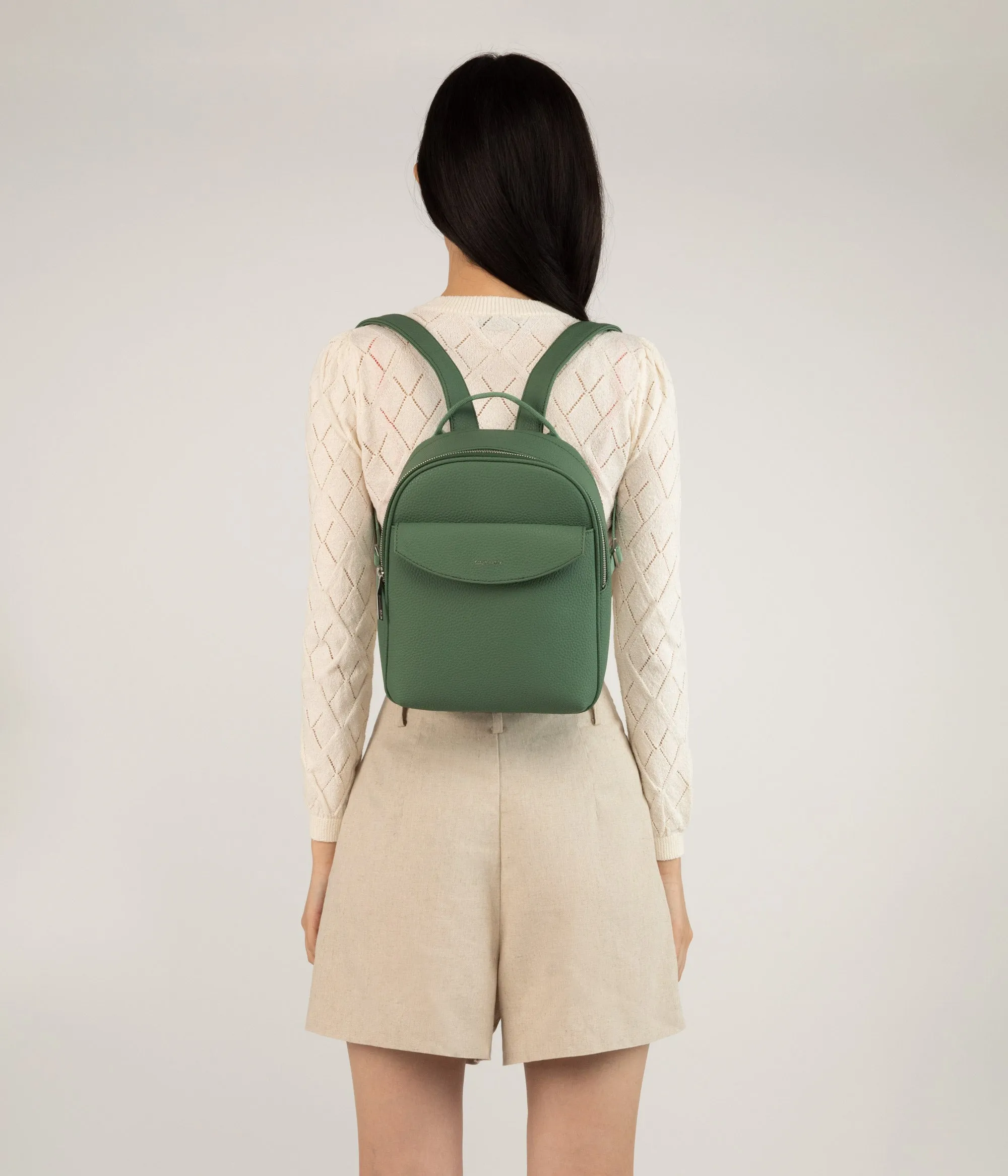 HARLEM Small Vegan Backpack - Purity