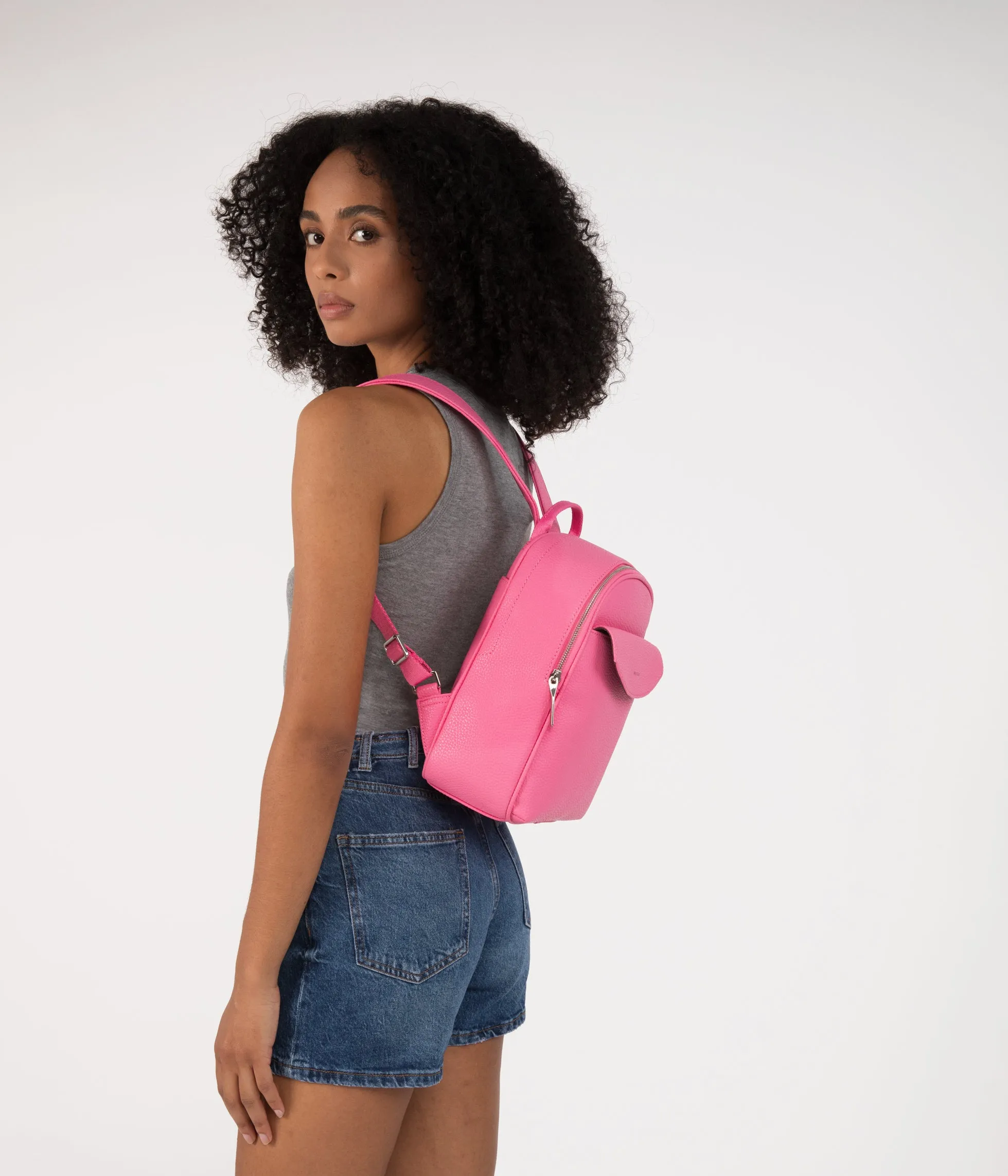 HARLEM Small Vegan Backpack - Purity