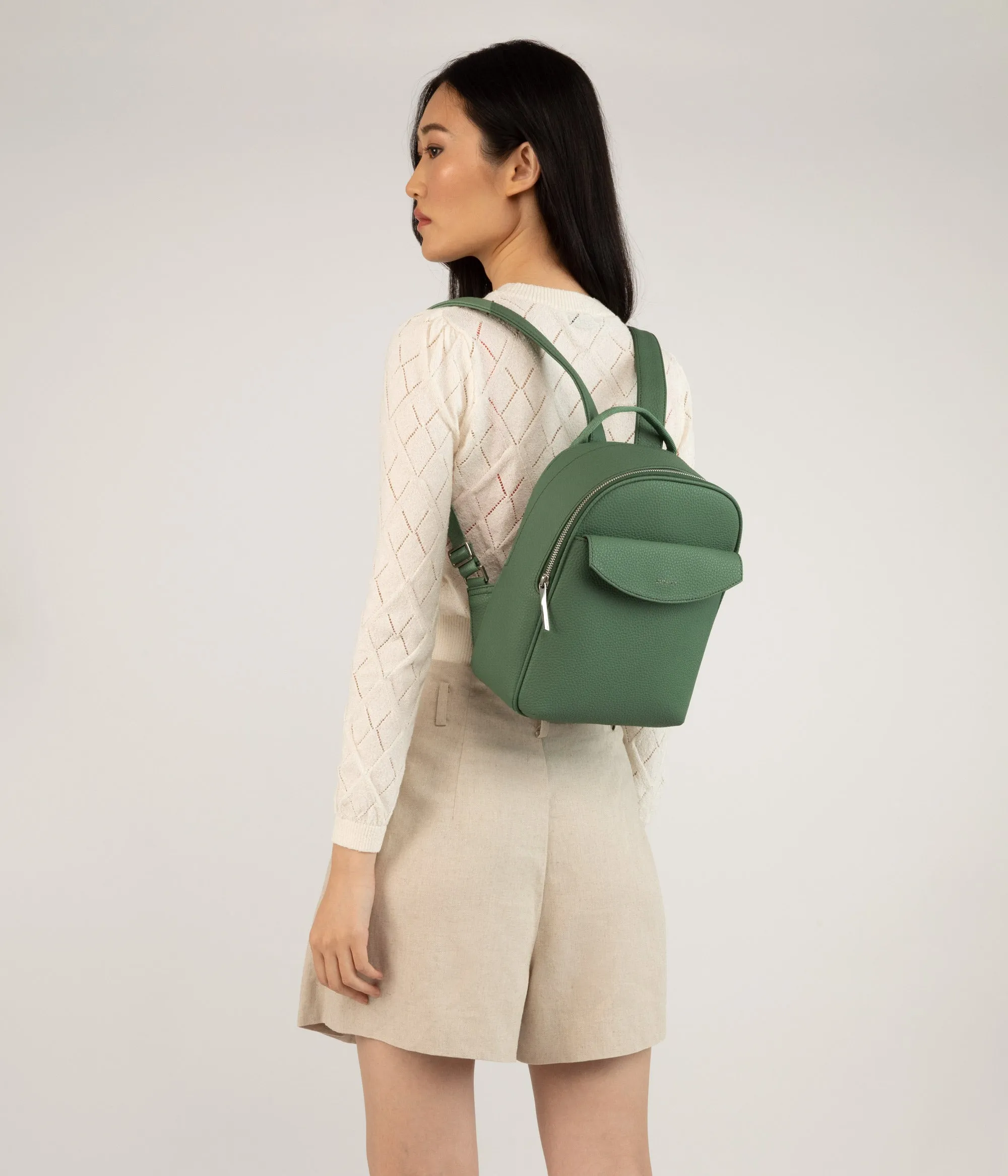 HARLEM Small Vegan Backpack - Purity