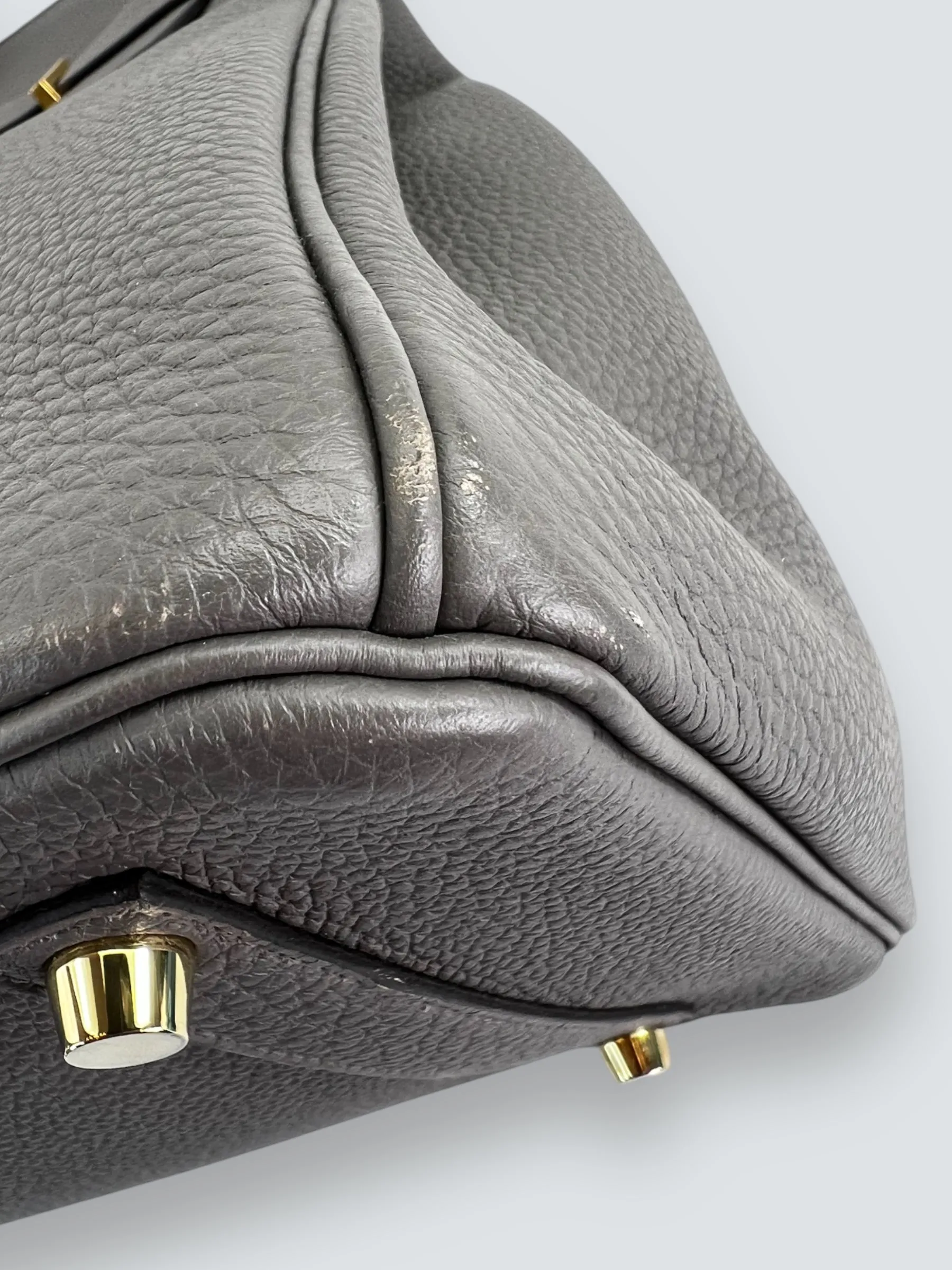 Herm??s Grey (Etain) Togo Leather Birkin 35