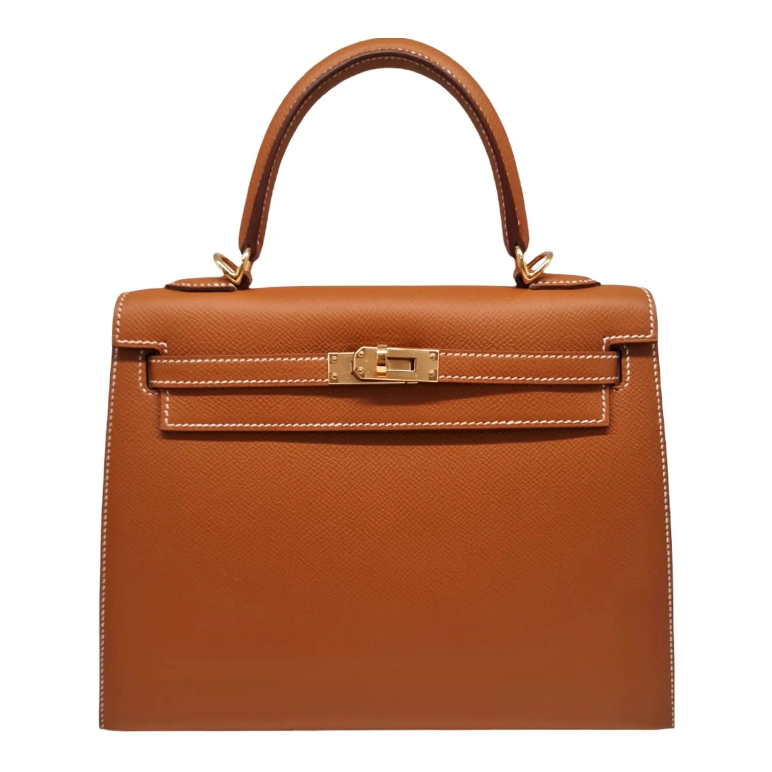 Herm??s Kelly 25 Gold Epsom Gold Hardware