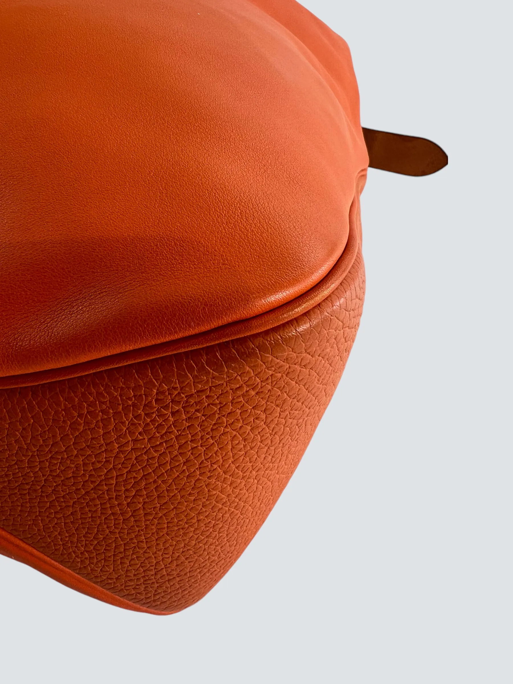 Herm??s Orange Leather "Virvolte" Hobo