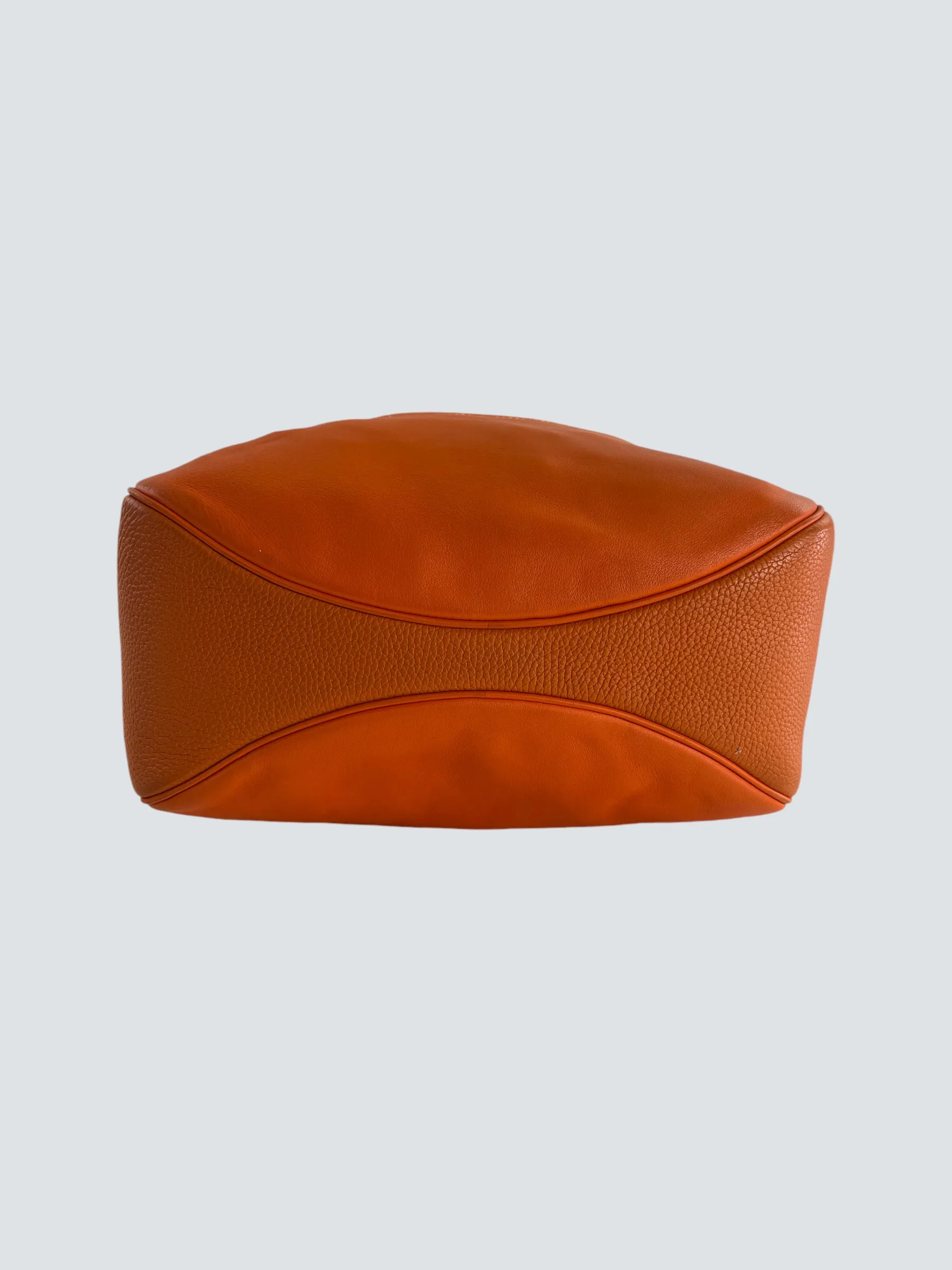 Herm??s Orange Leather "Virvolte" Hobo
