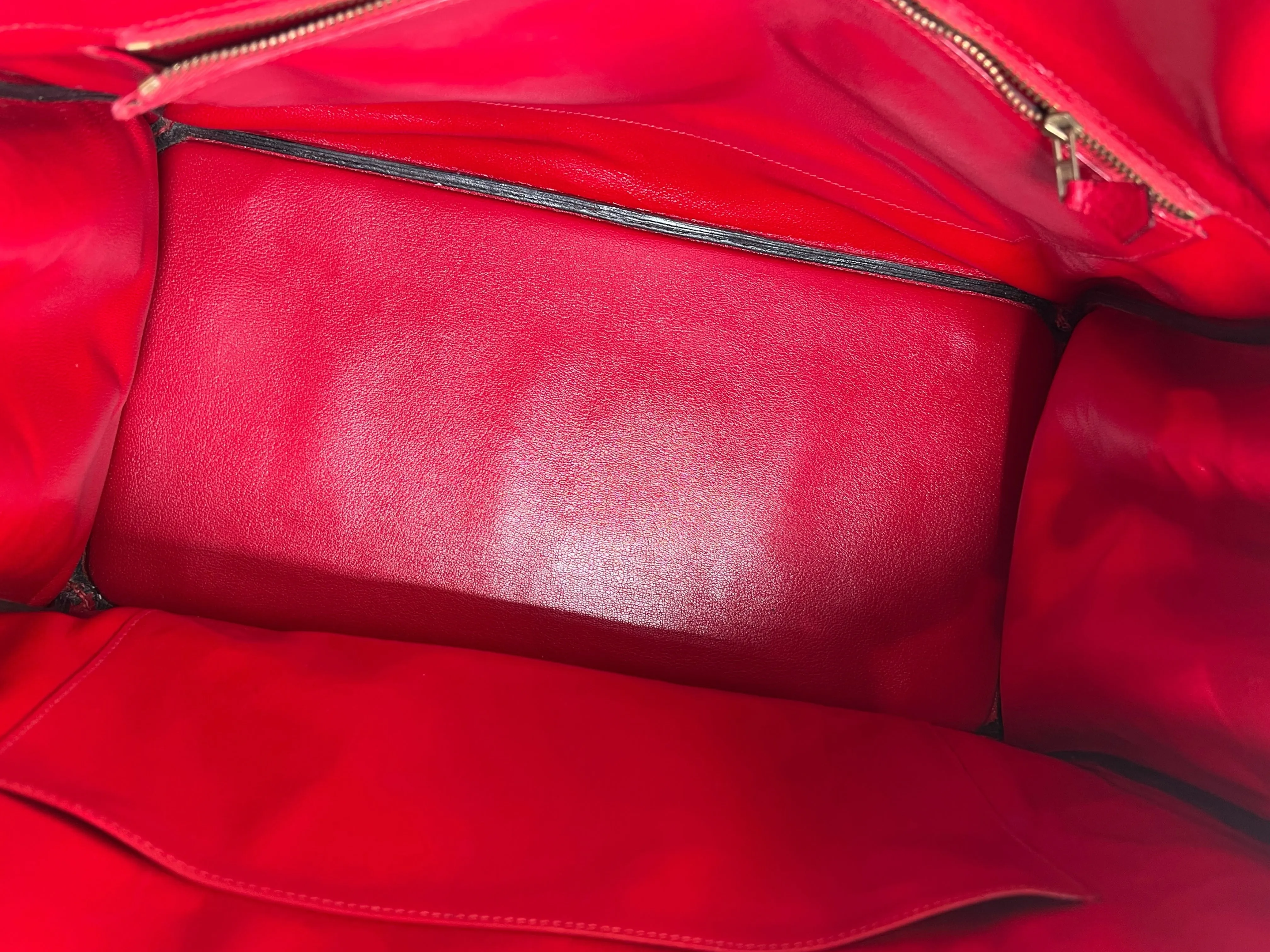 Herm??s Red Togo Leather Birkin 40