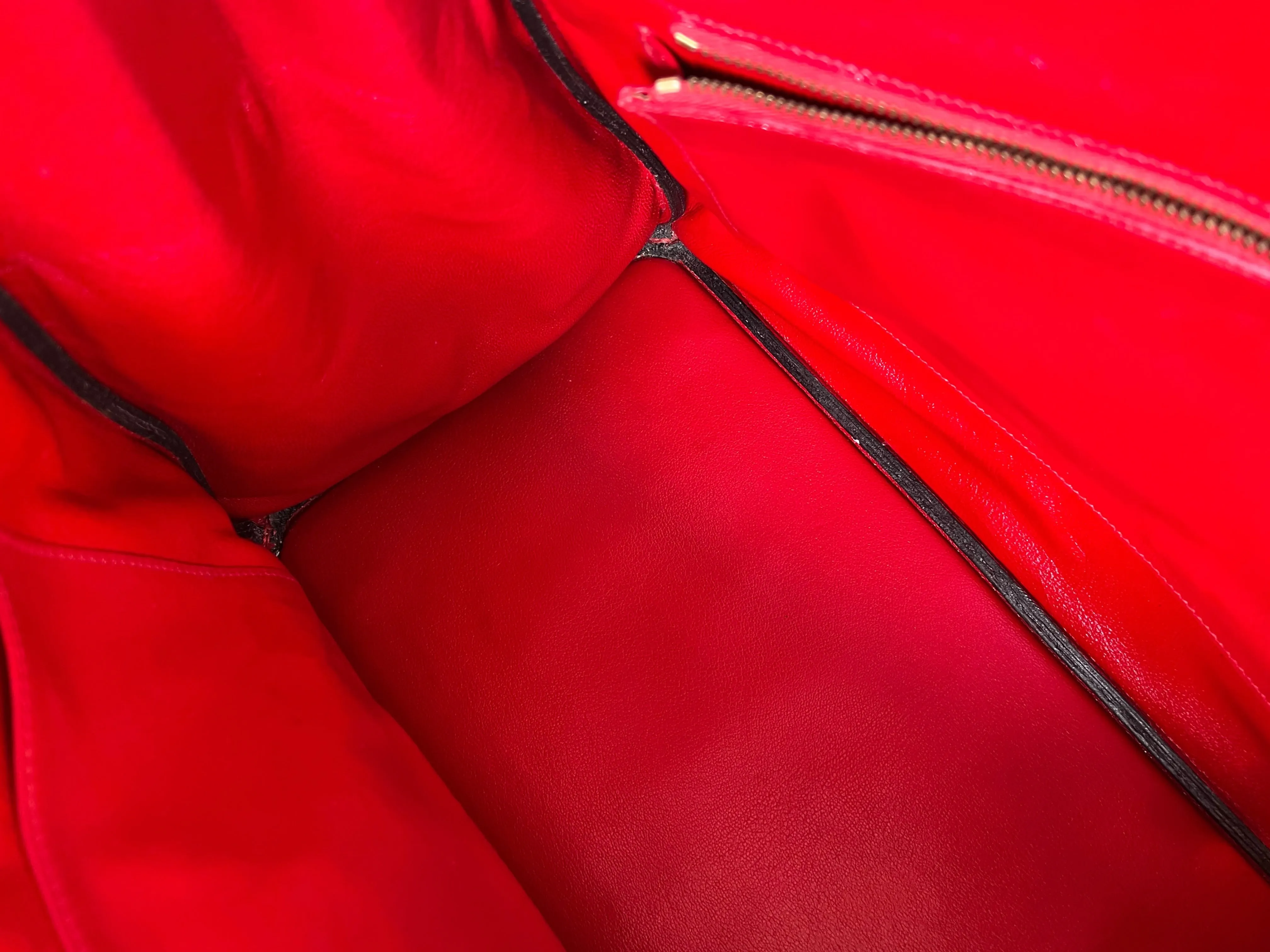 Herm??s Red Togo Leather Birkin 40