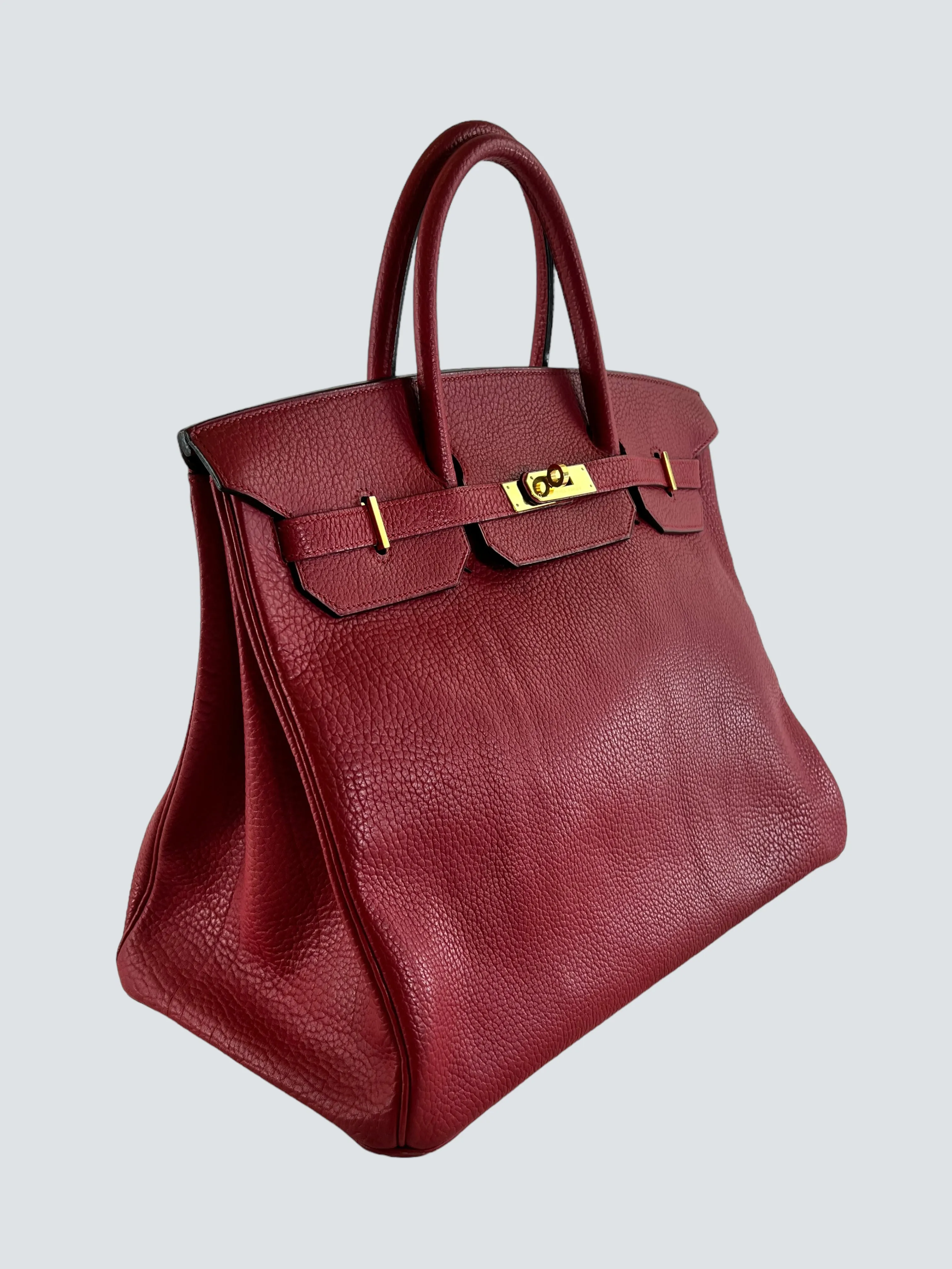 Herm??s Red Togo Leather Birkin 40