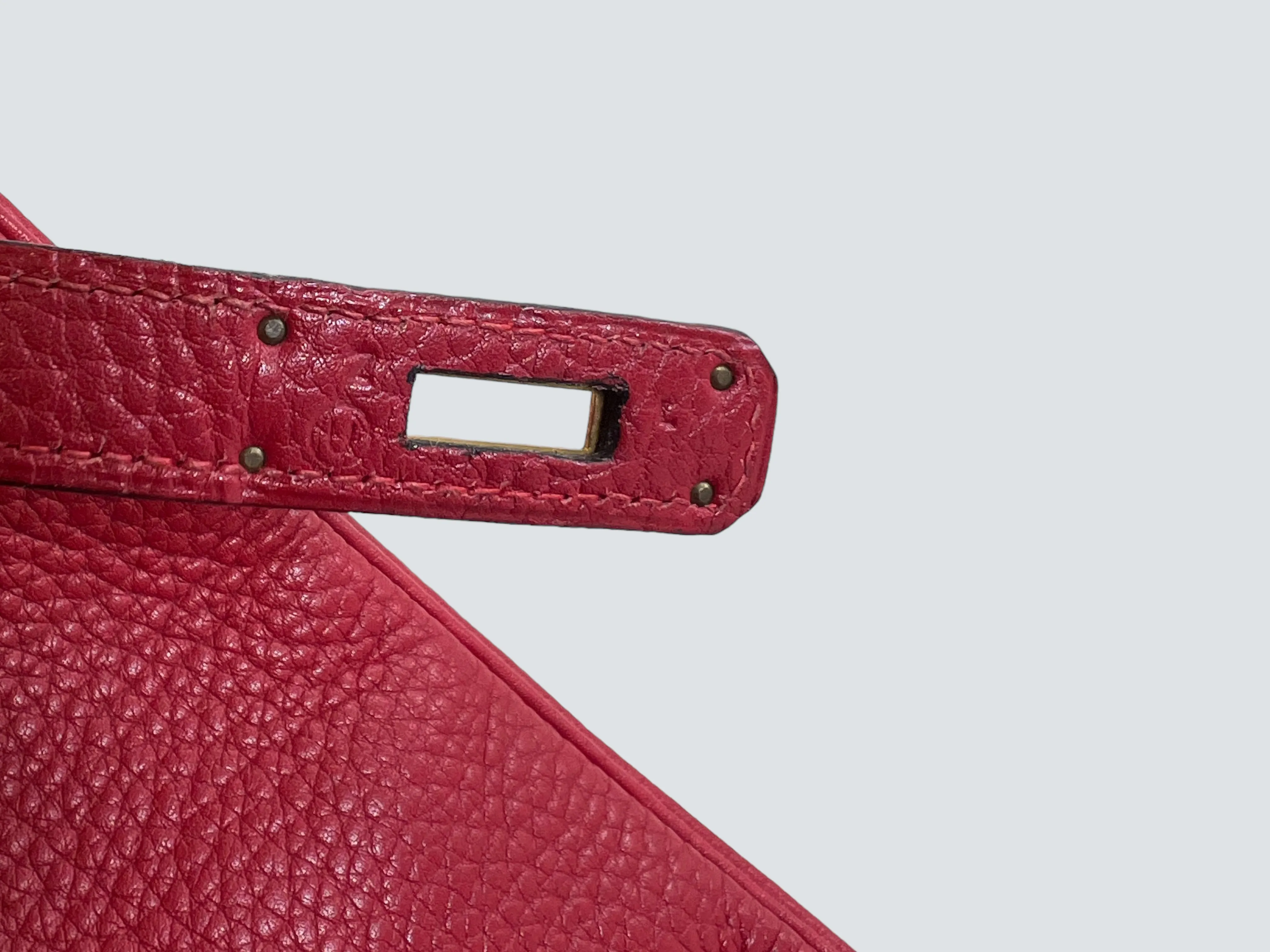 Herm??s Red Togo Leather Birkin 40